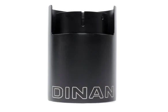 Dinan Double-Walled 4.5_ Clamp-On Exhaust Tip (Black Ceramic) D663-0646-BOX